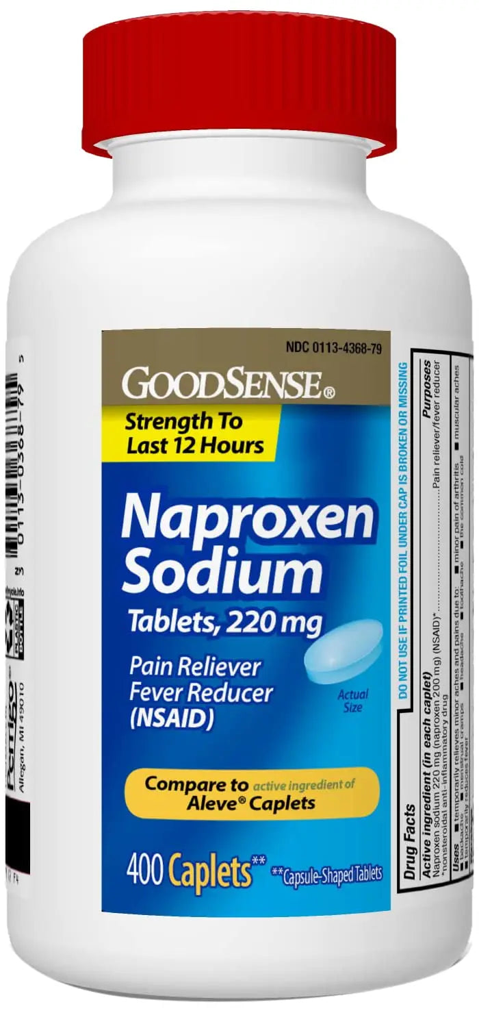 GoodSense Naproxen Sodium Tablets, 220 mg, 400 Count GoodSense buy supplements canada