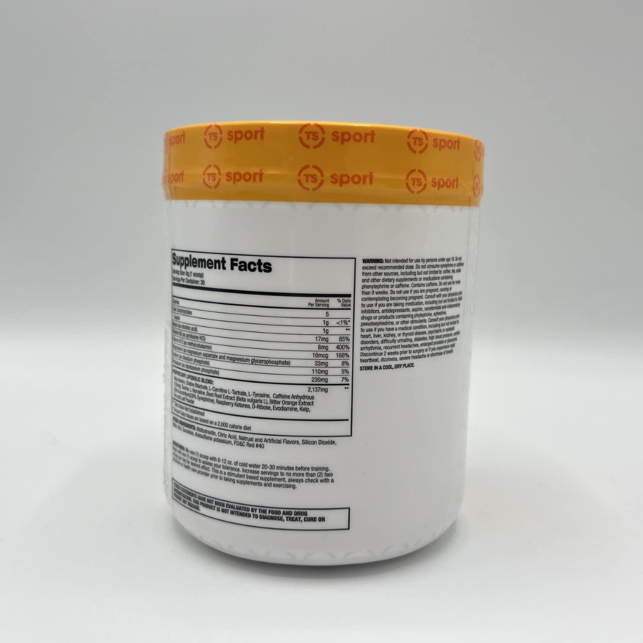 Top Secret Nutrition Cardio Igniter Pre-Workout Supplement with Beta-Alanine, L-Carnitine Top Secret Nutrition buy supplements canada