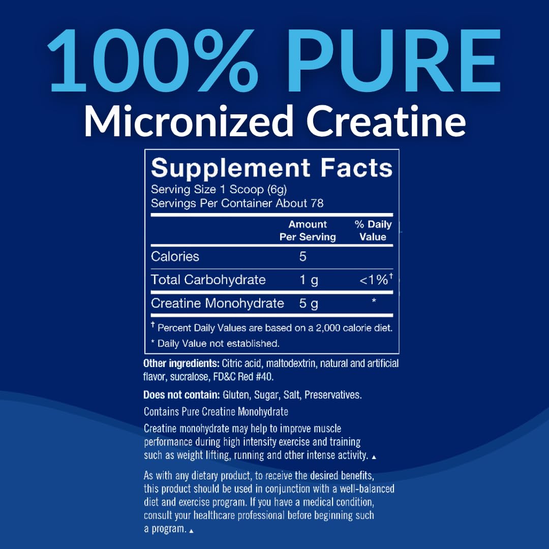 BodyTech Creatine Monohydrate Powder a Micronized a Fruit Punch (11.64 Oz./55 Servings) BodyTech buy supplements canada