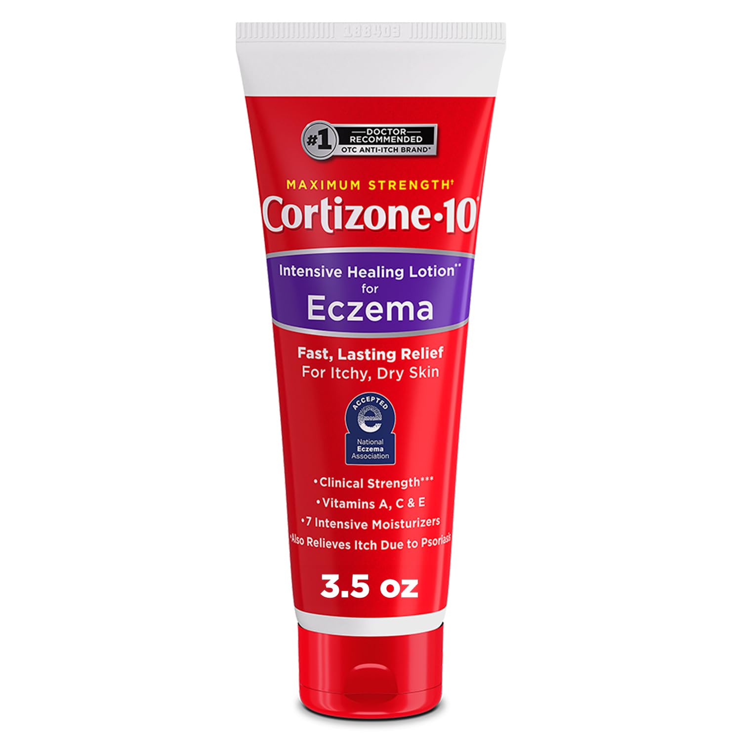 Cortizone-10 Maximum Strength Intensive Healing Itch Relief Lotion for Eczema, 1% Hydrocortisone, Fast-Acting, Anti-Itch Cream for Minor Skin Irritations, Rashes and Inflammation Due to Eczema, 3.5 oz Cortizone 10 buy supplements canada