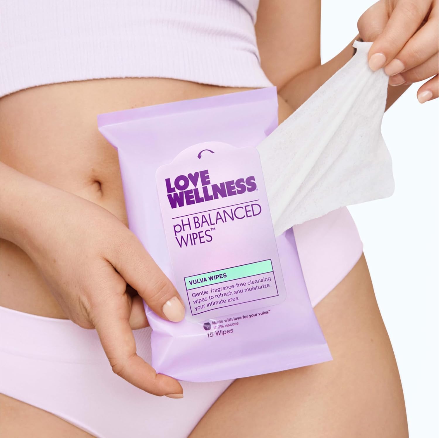 Love Wellness pH Balancing Wipes for Women | Fragrance-Free | Vulva Cleanser for Balanced pH, Intimate Health & Hygiene | Non-Irritating with Aloe Vera for Sensitive Skin | Travel Size | 3-Pack Love Wellness buy supplements canada