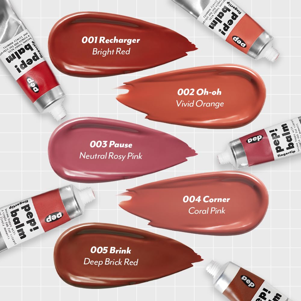 I'M MEME Lip and Cheek Tint - PepBalm 001 Recharger | Wtih Shea Butter, Gift, Liquid Blush, Travel-Friendly, Highly Pigmented, Non-Drying, Sheer Balm Gross Tint, 0.52 Oz I'M MEME buy supplements canada