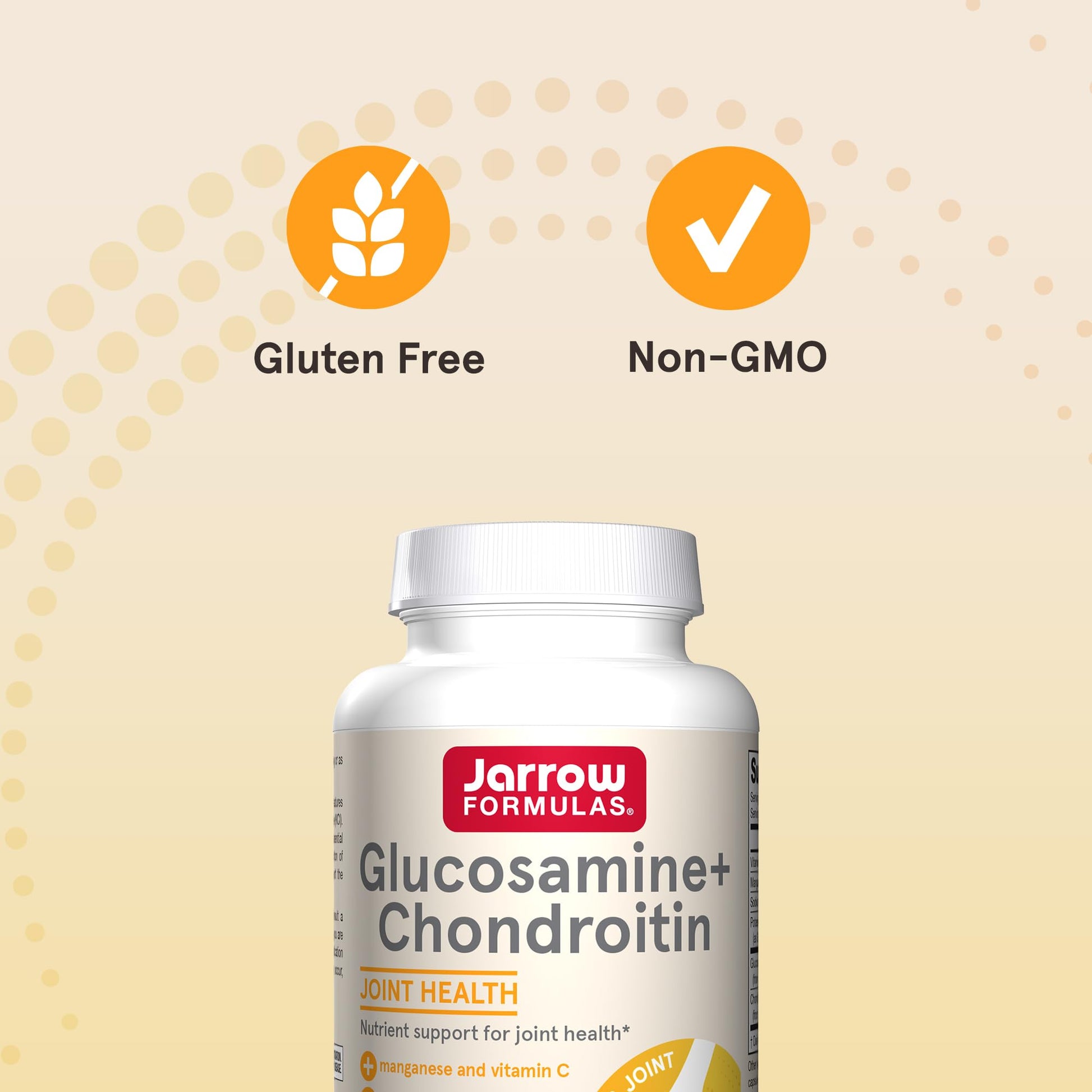 Jarrow Formulas Glucosamine + Chondroitin - 240 Capsules - Nutrient Support - Dietary Supplement for Joint Health - with Vitamin C & Manganese - 60 Servings Jarrow Formulas buy supplements canada
