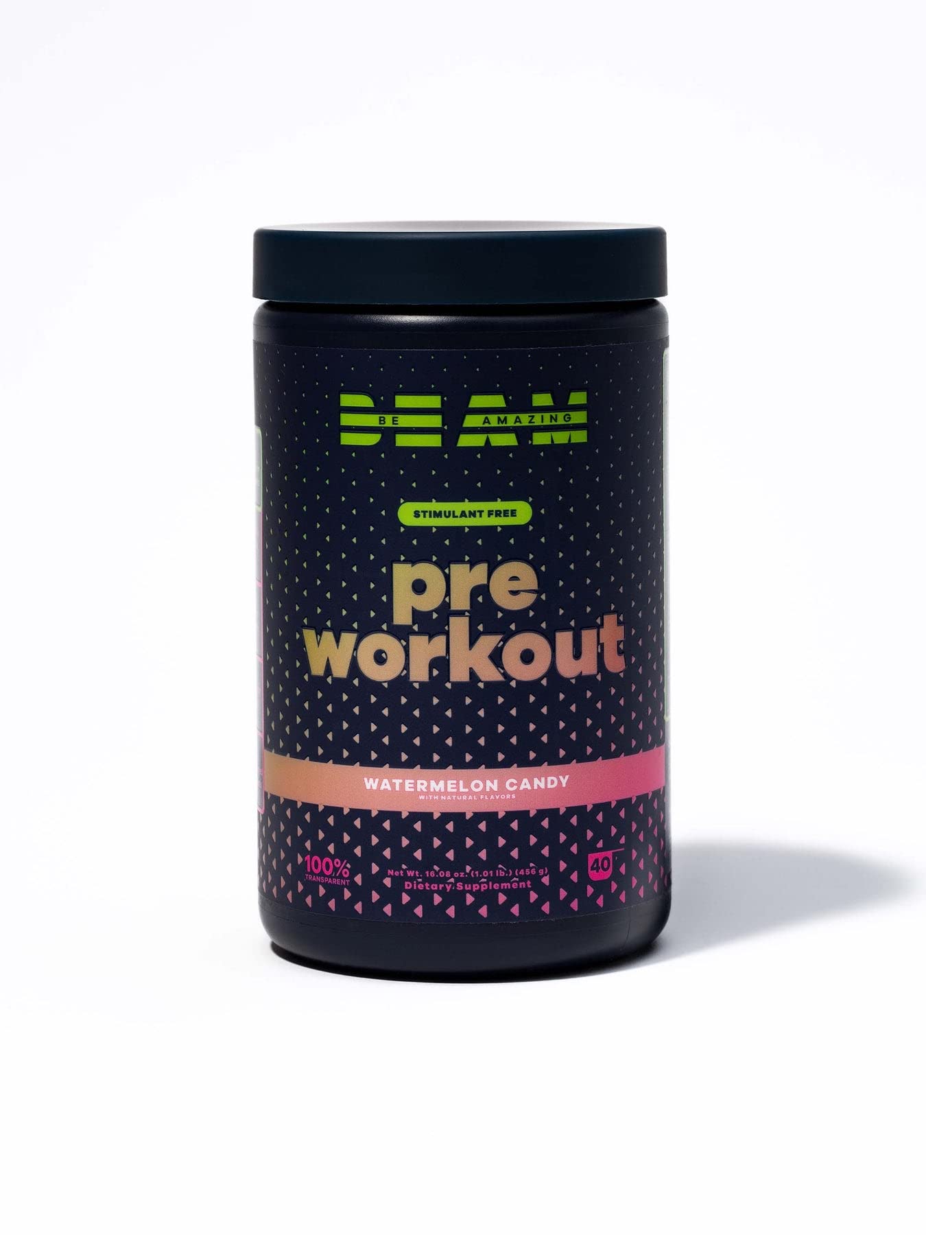 BEAM Be Amazing Vegan Stim Free Pre-Workout Powder | Energy Booster Powdered Drink BEAM buy supplements canada