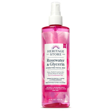 HERITAGE STORE Rosewater & Glycerin Hydrating Facial Mist - Dry Combination Skin Care HERITAGE STORE buy supplements canada