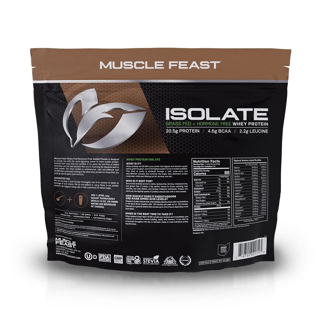 Muscle Feast Grass-Fed Whey Protein Isolate, All Natural Hormone Free Pasture Raised Muscle Feast buy supplements canada