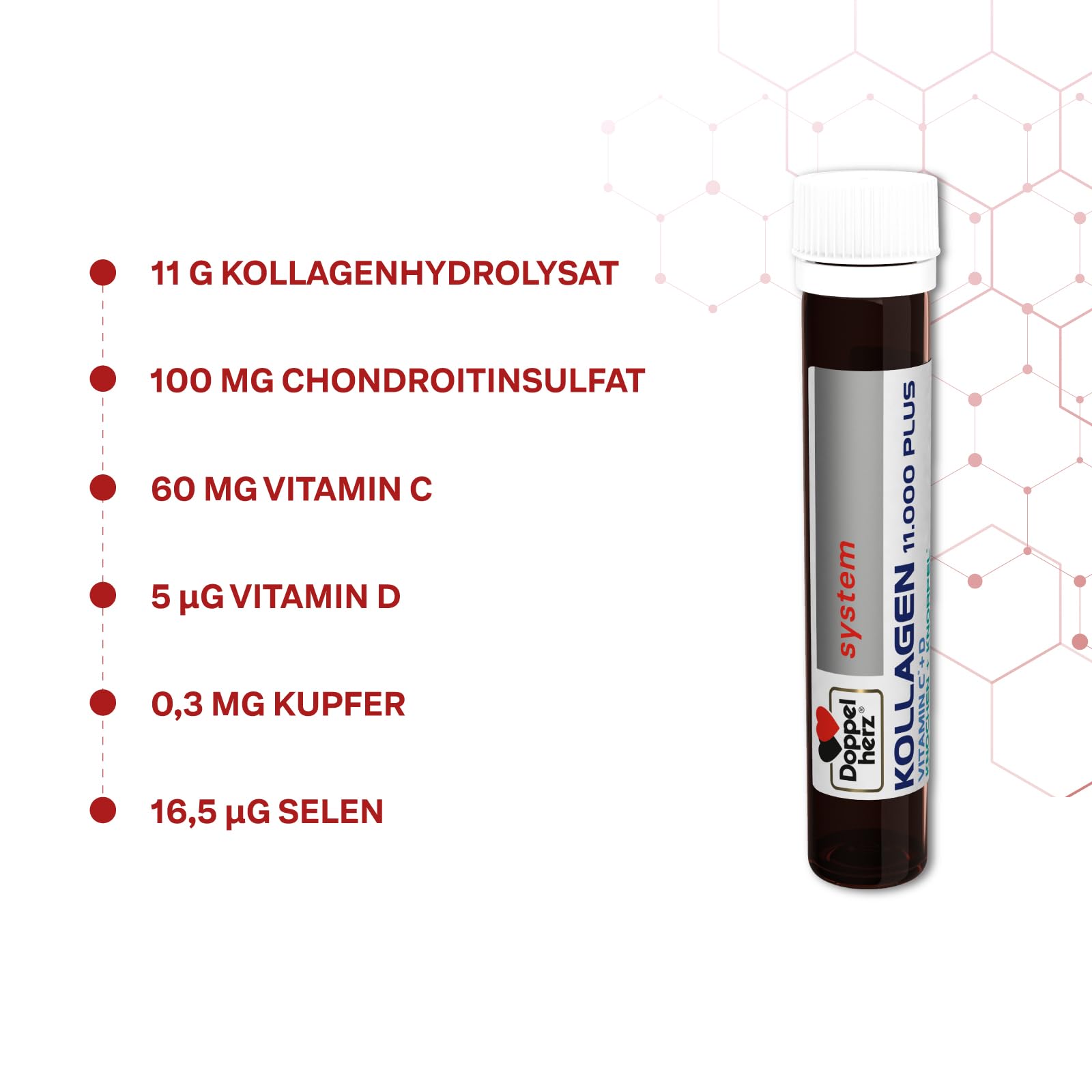 Doppelherz collagen 11,000 ampoules, 30 x 25 ml, PZN:7625039 My Store buy supplements canada