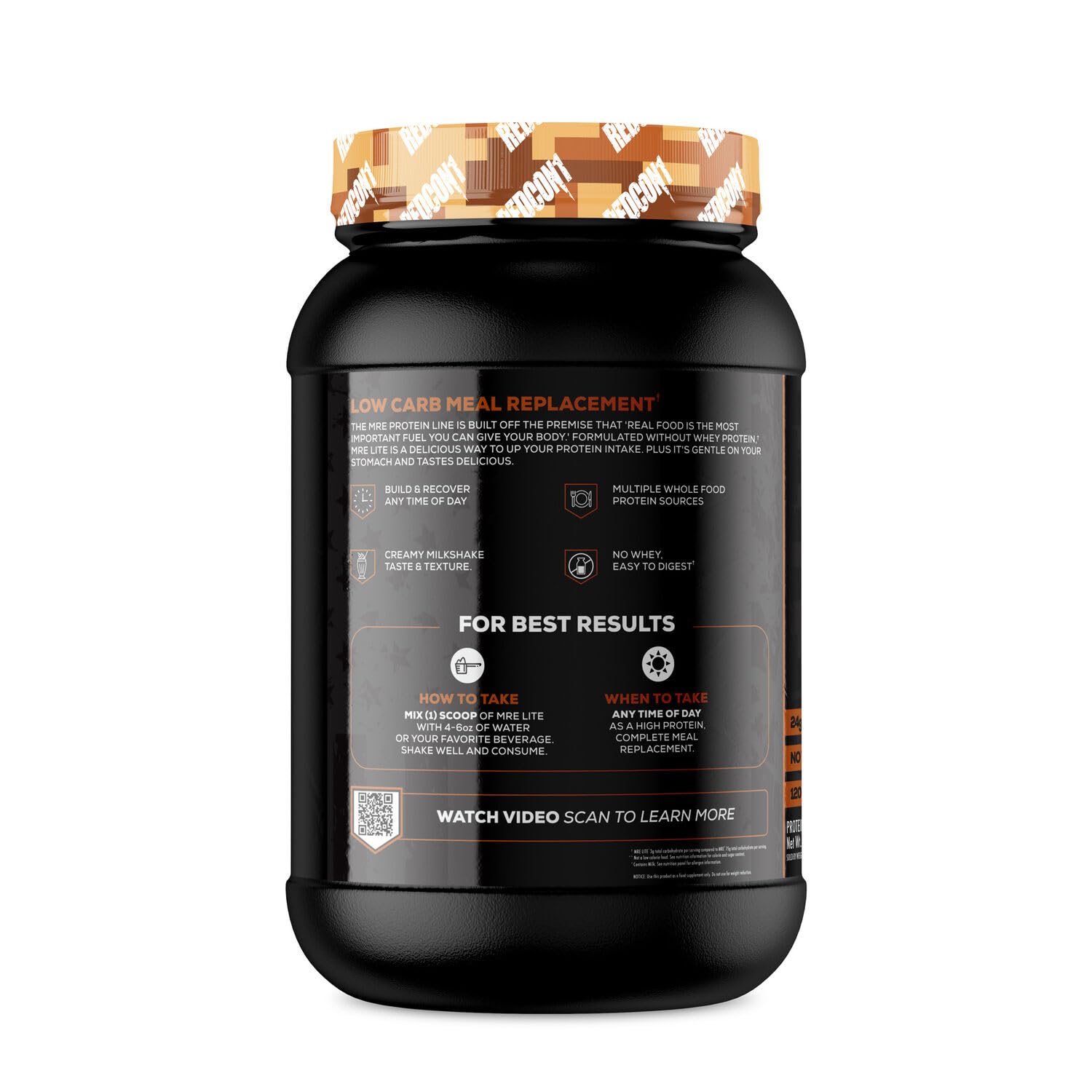 REDCON1 MRE LITE - Peanut Butter Cookie - 1.92 lb. REDCON1 buy supplements canada