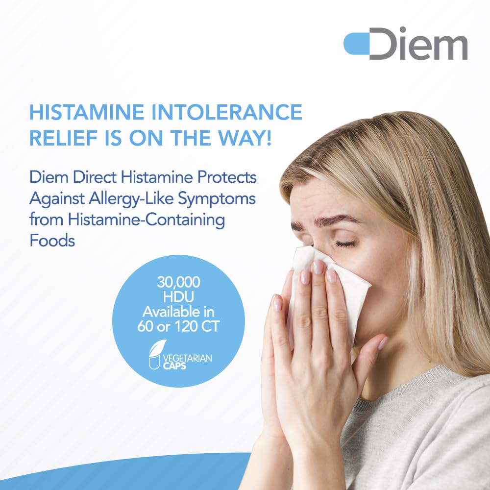 Omne Diem Histamine Digest DAO 30,000 HDU - 60 Caps - Histamine Neutralizing Omne Diem buy supplements canada