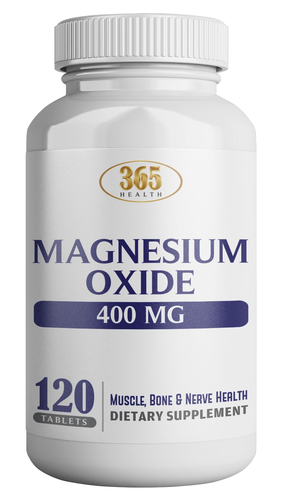 Magnesium 400mg [High Potency] Supplement – Magnesium Oxide for Immune Support, Muscle Recovery, Leg Cramps and Relaxation 120 Tablets-USA Made HEALTH LFE buy supplements canada