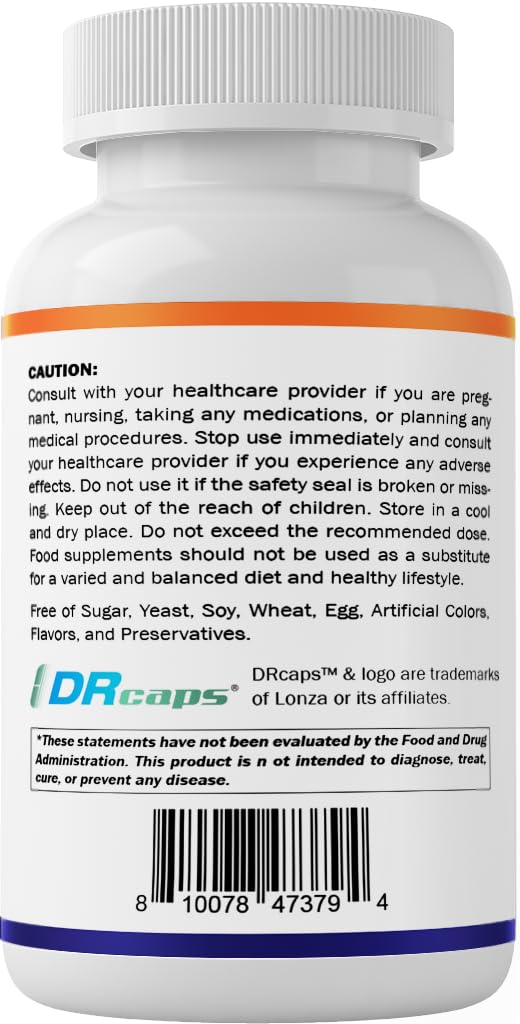 Vitamatic Lactobacillus Plantarum - 20 Billion per DR Capsule - 60 Count - Digestive Support - Made with Prebiotic Inulin Fiber Vitamatic buy supplements canada