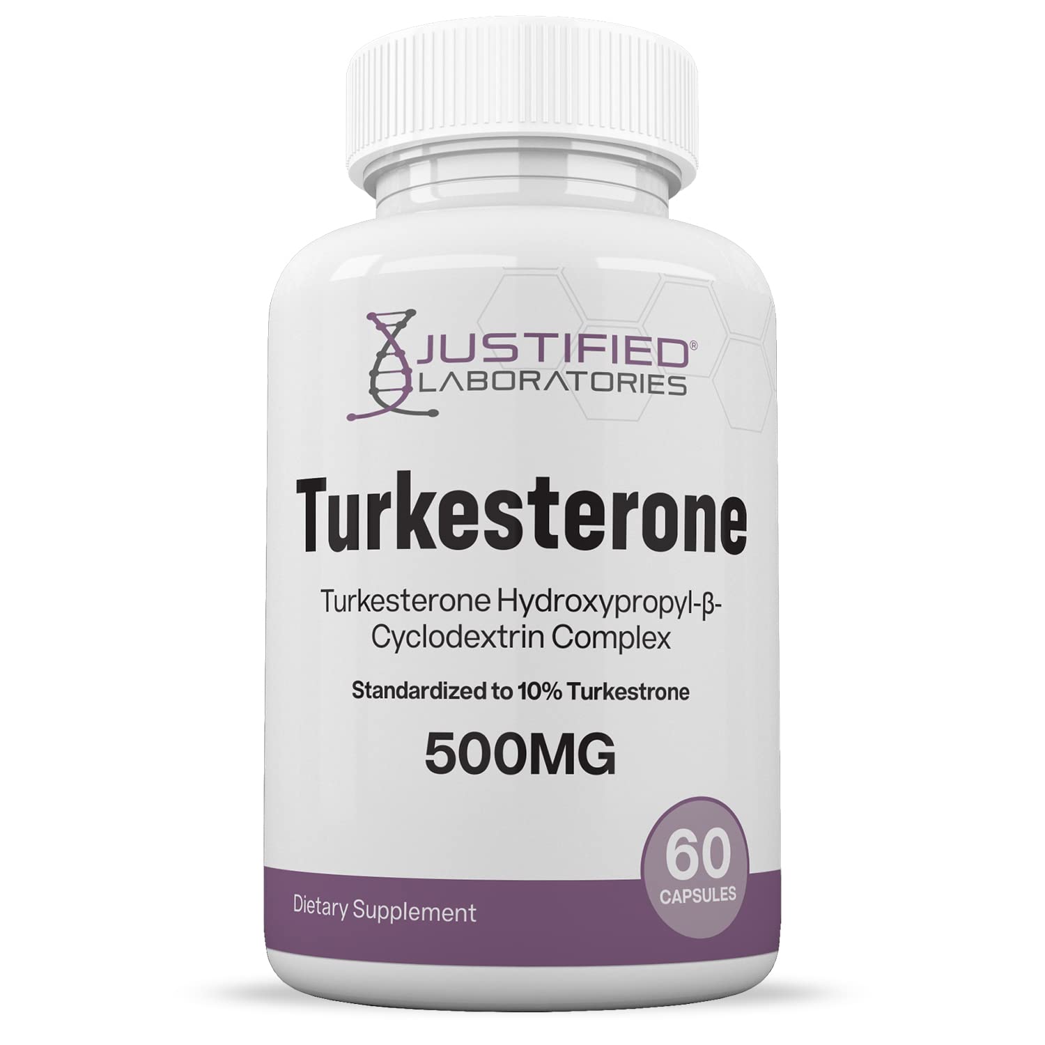 Justified Laboratories (5 Pack Turkesterone 500mg 10% Standardized Naturally Increase Justified Laboratories buy supplements canada
