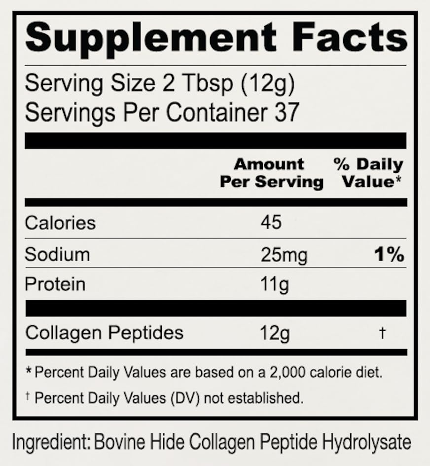 Anthony's Collagen Peptide Powder, 1 lb, Pure Hydrolyzed, Gluten Free, Keto and Paleo Friendly, Grass Fed Anthony's buy supplements canada