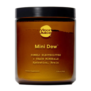 Moon Juice Mini Dew Electrolytes Powder - Sugar Free Minerals & Electrolyte Hydration Powder for Instant Hydration & Brain Support - Magnesium, Calcium, Potassium, Pink Salt, Pomelo, 30 Servings Moon Juice buy supplements canada