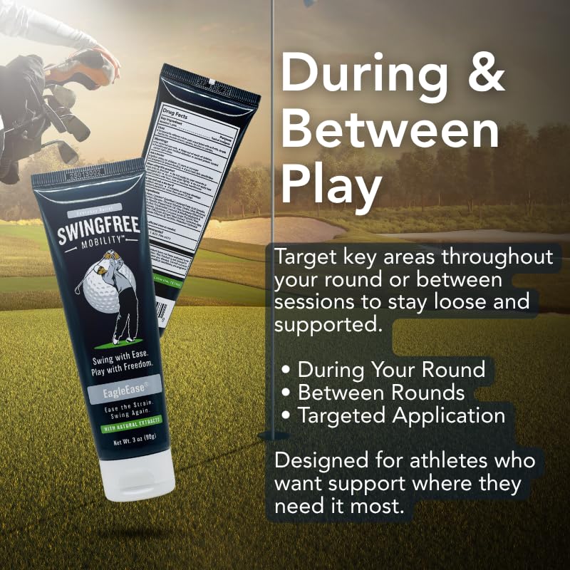 EagleEase – Targeted Joint Support Cream for Golfers & Athletes | Helps Support Elbows & Mobility During & After Play | Fast-Absorbing – 3 oz SwingFree Mobility buy supplements canada