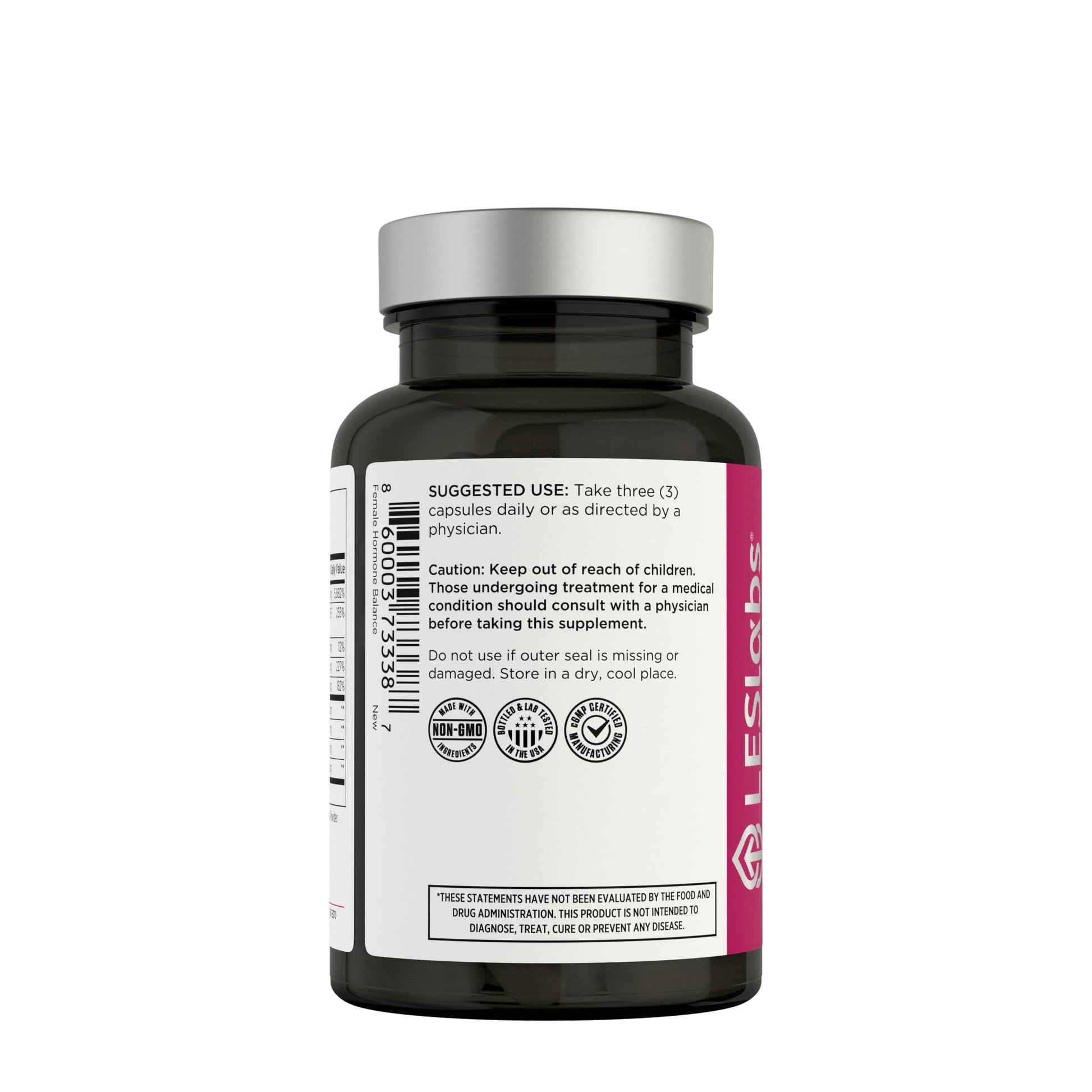 LES Labs Female Hormone Balance Supplement – Hormone Support for Women with Inositol, DIM, Vitex, Chaste Tree, Vitamin B6 & Folate – Menstrual Cycle & Fertility Support – 90 Capsules – Non-GMO LES Labs buy supplements canada