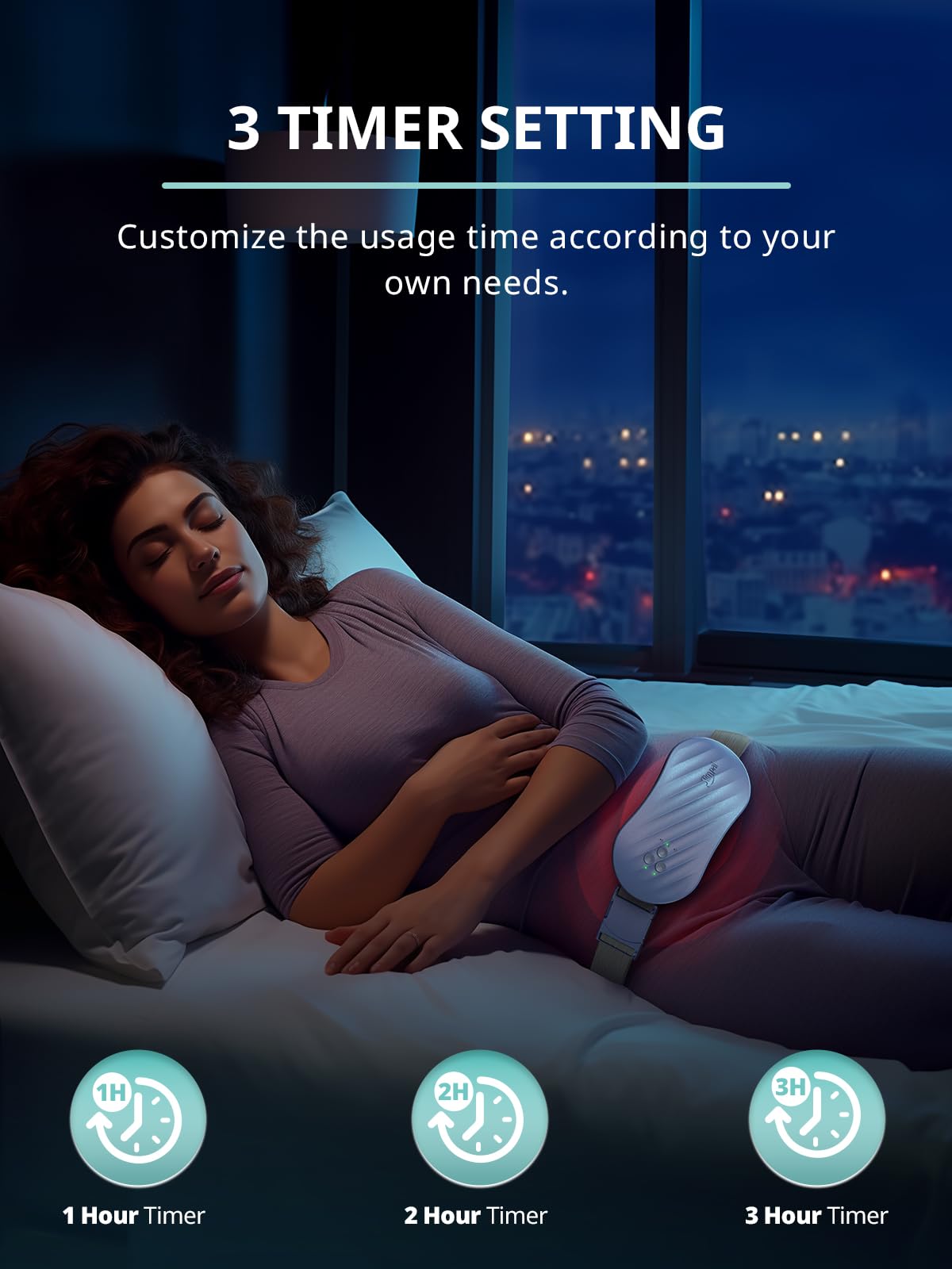 Slimpal AI Portable Heating Pad for Period Cramps, Smart AI Heat Chip, Electric Cordless Heating Belt for Back, Belly, Waist, Stomach, Menstrual Wearable Heating Pad Gifts for Girl Women Her Pink S2 Slimpal buy supplements canada