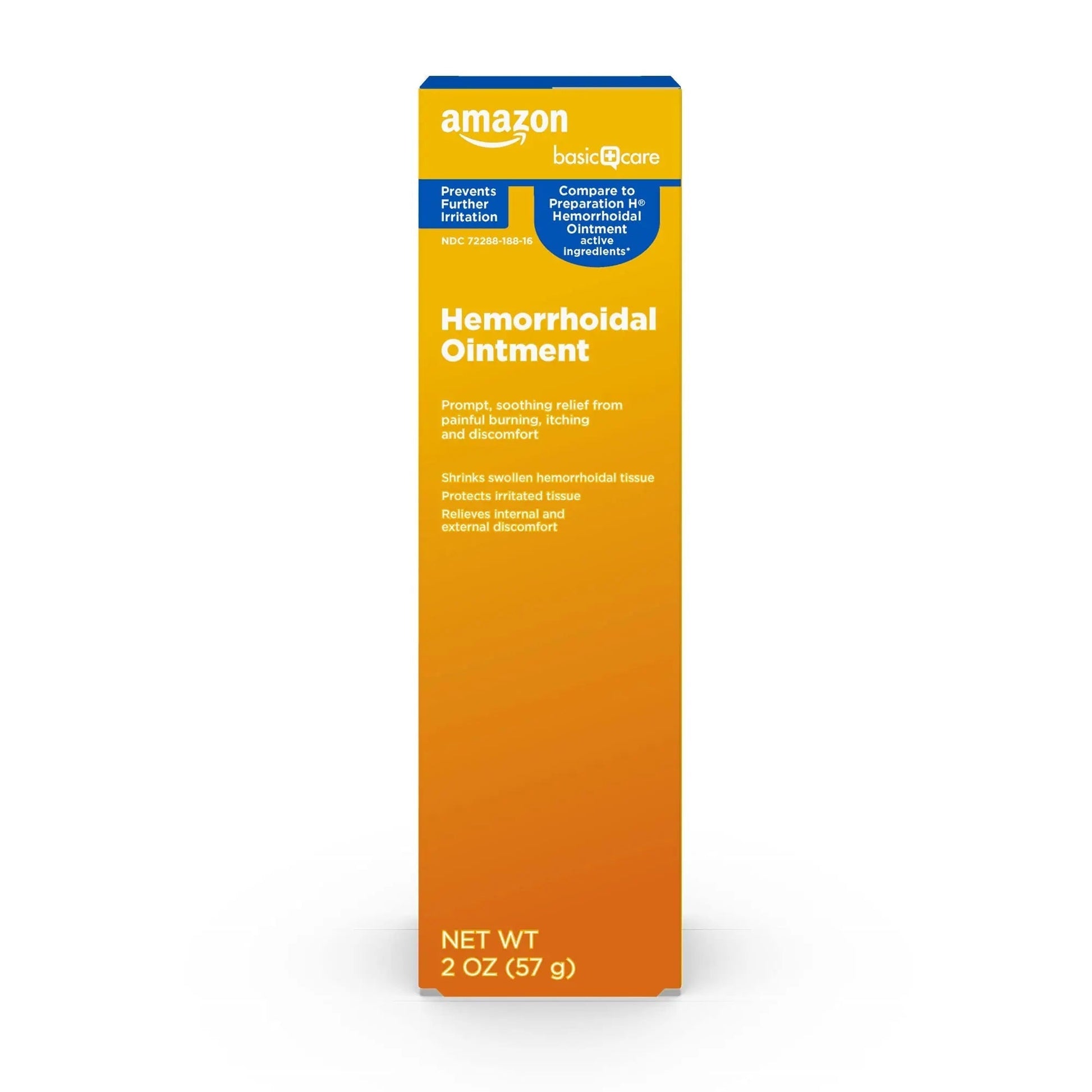 Amazon Basic Care Hemorrhoid Ointment, Fast-Acting Pain Relief, Relieves Burning, Itching, Swelling and Discomfort, 2 ounce (Pack of 1) Amazon Basic Care buy supplements canada
