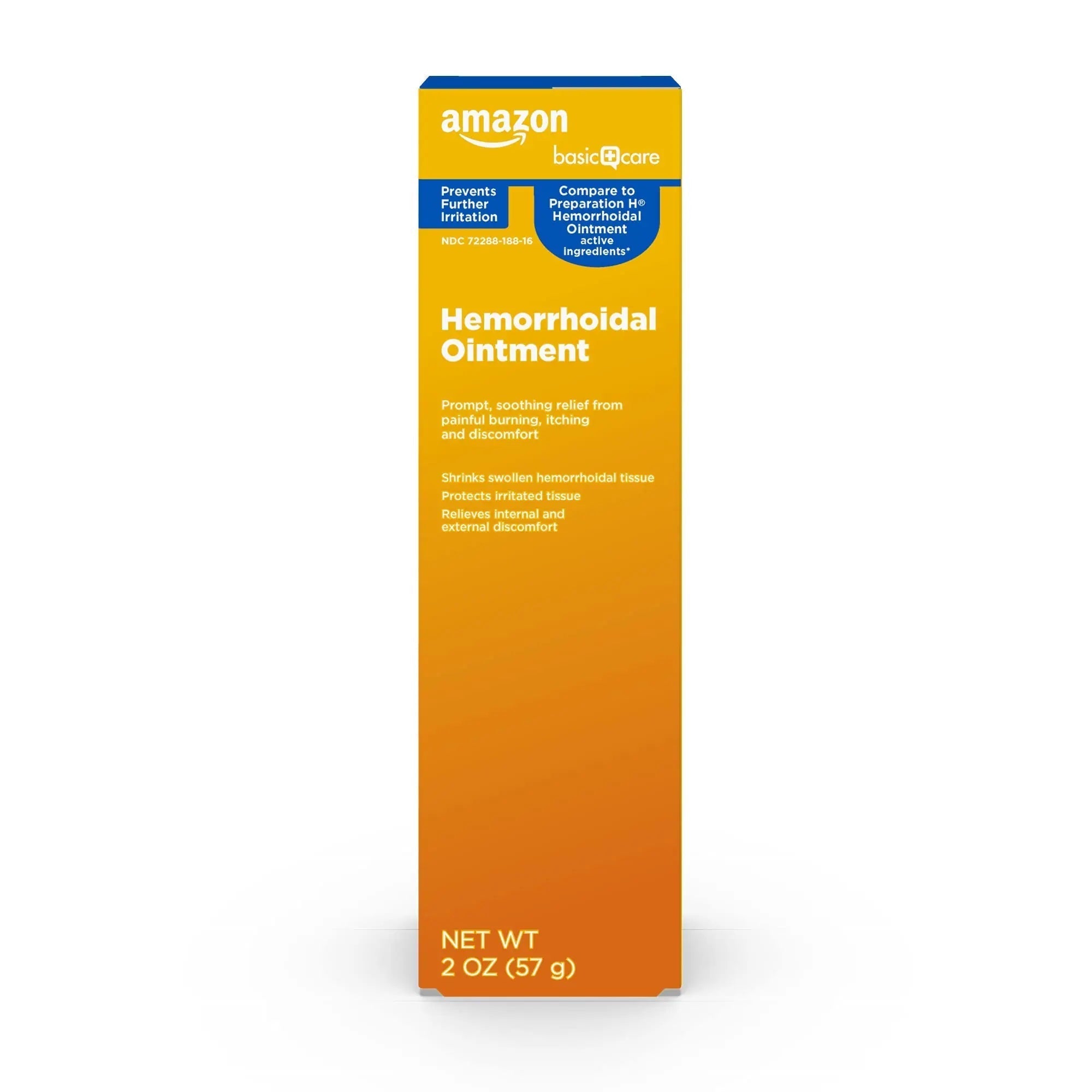 Amazon Basic Care Hemorrhoid Ointment, Fast-Acting Pain Relief, Relieves Burning, Itching, Swelling and Discomfort, 2 ounce (Pack of 1) Amazon Basic Care buy supplements canada