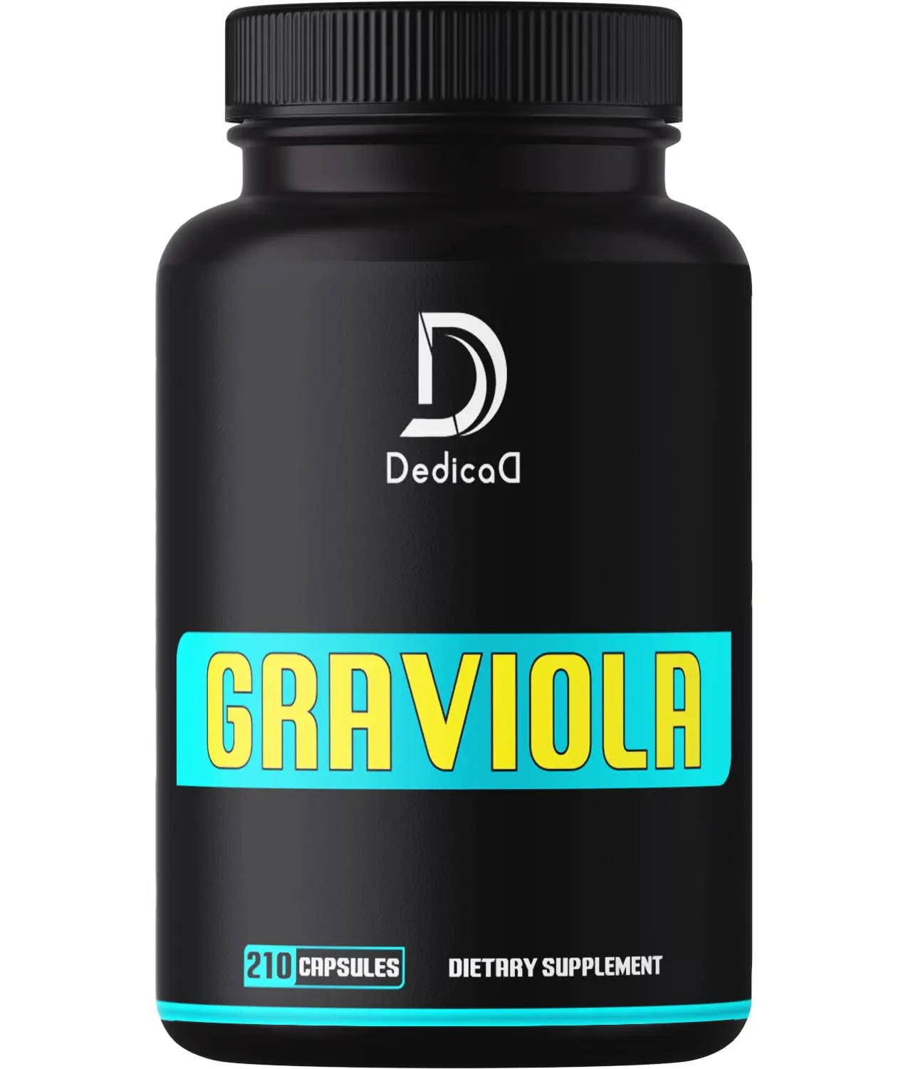 Soursop Graviola Leaves Capsules - Soursop Fruit Advanced - 210 Counts for 105 Servings DEDICAD buy supplements canada
