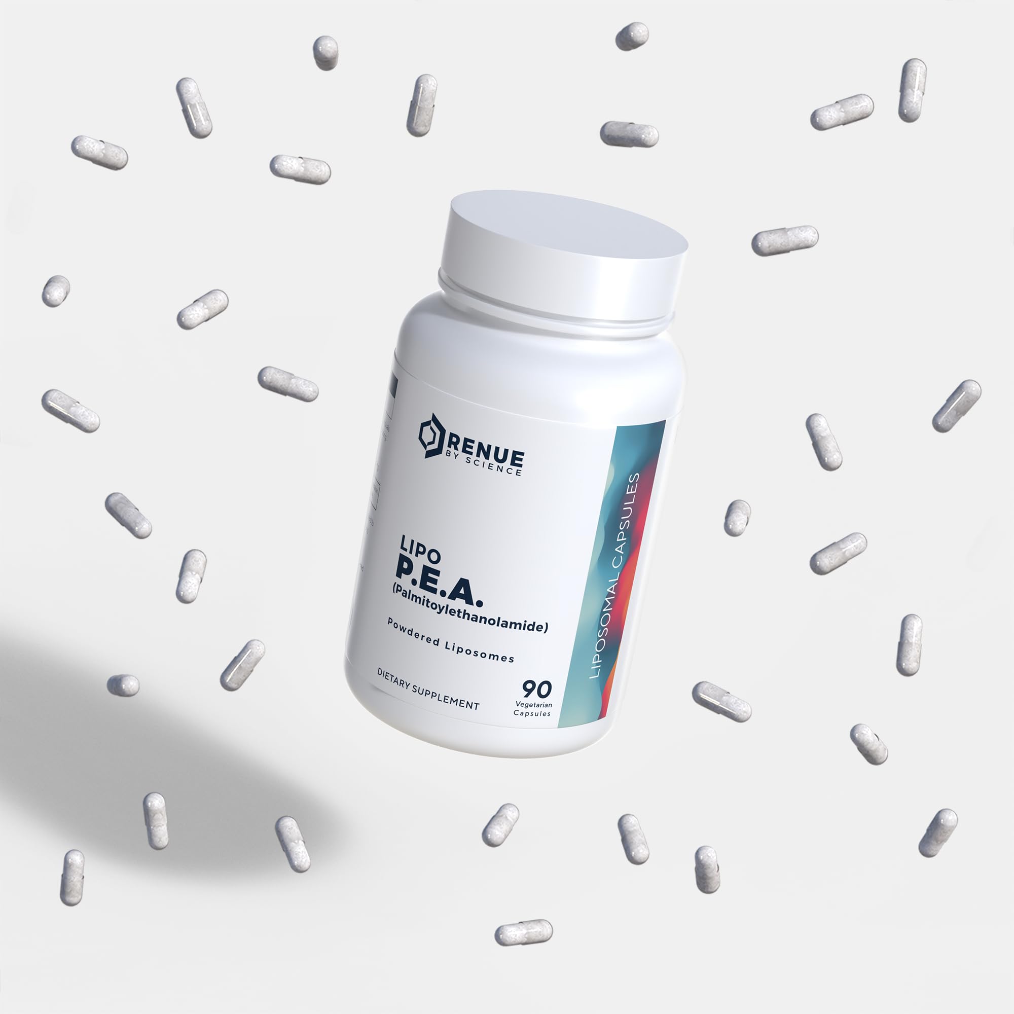Renue By Science P.E.A | Liposomal Pea Palmitoylethanolamide Supplement | 90 P.E.A Capsules - 250mg Palmitoylethanolamide per Serving | Non-GMO | Made in The USA & Third-Party Tested Renue By Science buy supplements canada