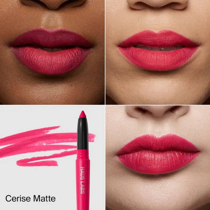 HAUS LABS BY LADY GAGA Le Monster Lip Crayon Cerise Matte & ENTEL Aloe vera Sheet Masque (BONUS) HAUS LABS BY LADY GAGA buy supplements canada