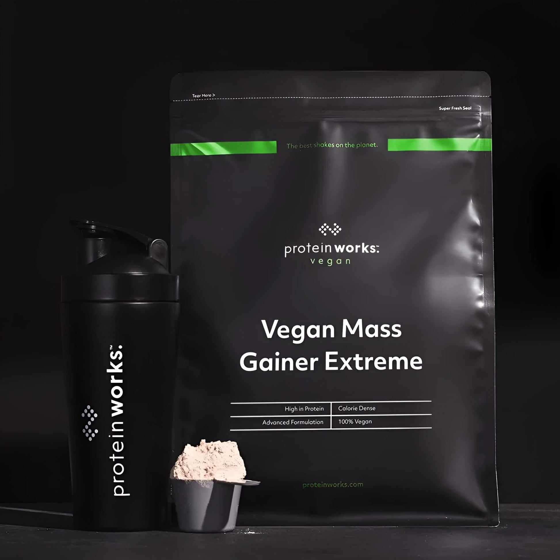 Protein Works - Vegan Mass Gainer Extreme | High Calorie Protein Powder | Weight Gainer Protein Works buy supplements canada