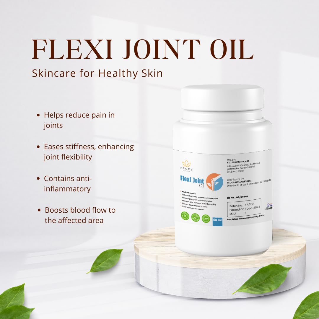 PECOS WELLNESS Flexi Joint Oil, Dietary Supplement PECOS WELLNESS buy supplements canada