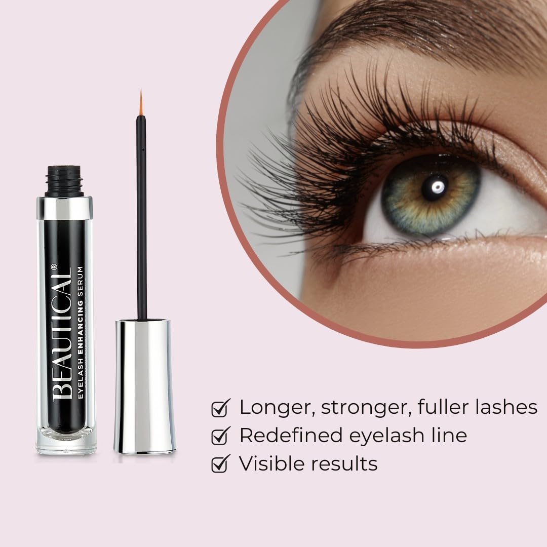 BEAUTICAL Eyelash Serum – Lash Enhancing & Conditioning Formula with Botanical Ingredients for the Appearance of Fuller, Shinier & Healthier-Looking Lashes – Nourishing Lash Care, 3ml BEAUTICAL buy supplements canada