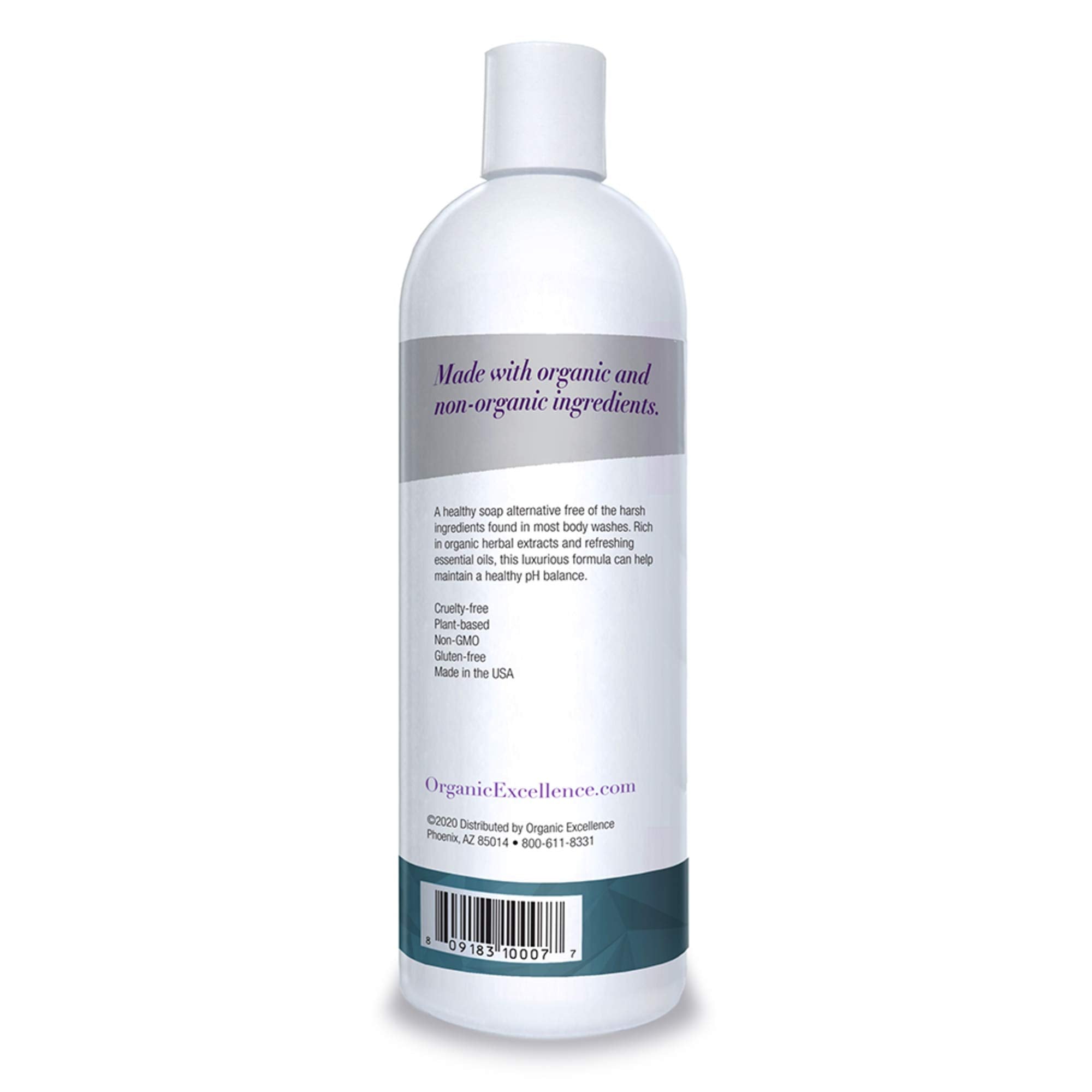 Organic Excellence Spearmint Body Wash For All Skin Types - Natural Soap Alternative - Sulphate and Paraben Free Organic Excellence buy supplements canada