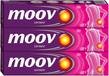 Moov Fast Quick Cream - 50g | Suitable for Back, Muscle, Joint, Knee | 100% Ayurvedic Formula | Suitable for Sports & Gym Related (Pack of 3) Generic buy supplements canada