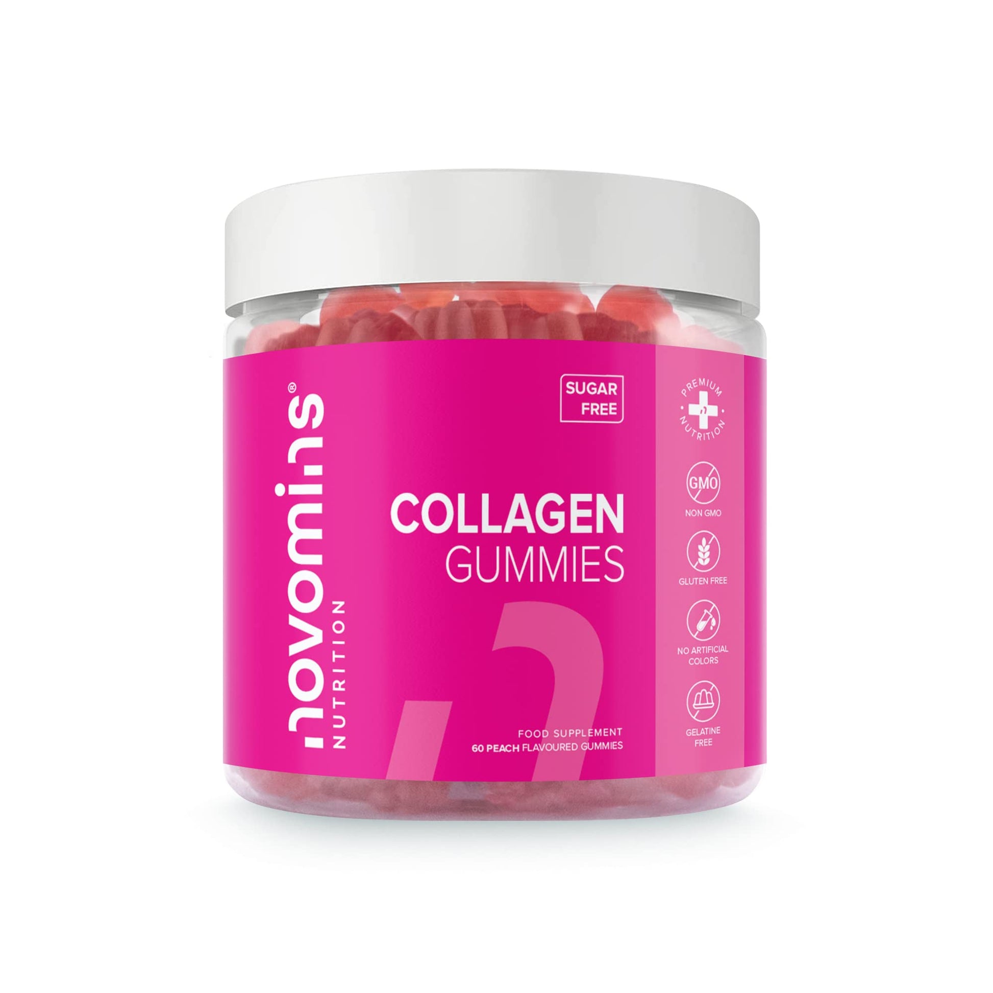 Collagen Gummies - Sugar Free Marine Collagen Gummies - Superior Type 1 Hydrolysed Collagen novomins buy supplements canada