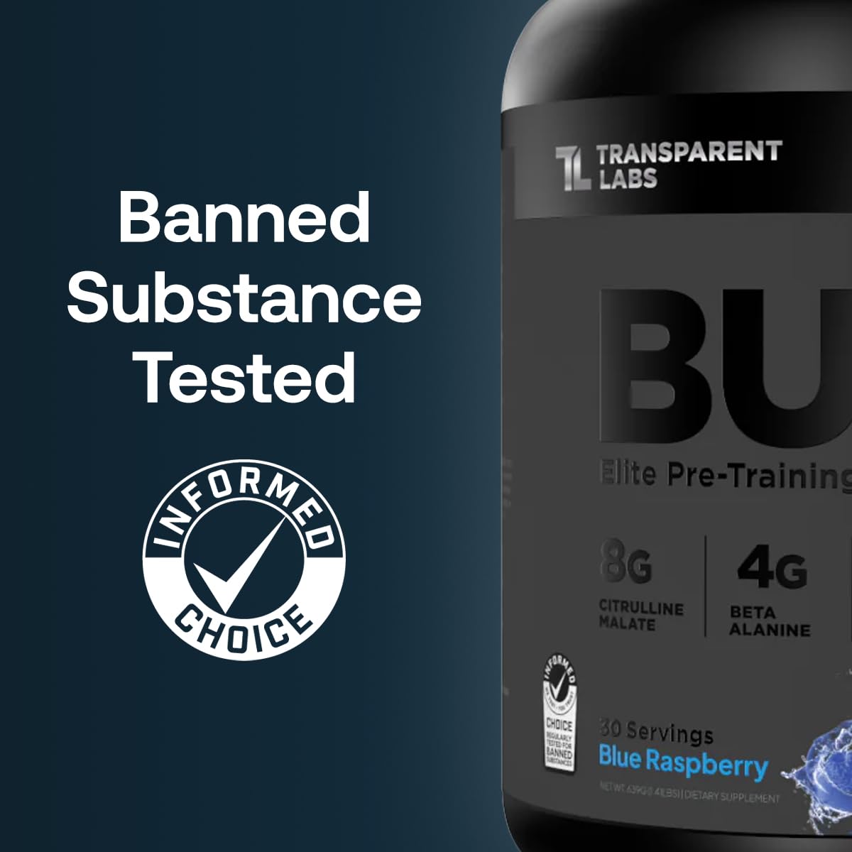 Transparent Labs Bulk Black Pre Workout - Clinically Dosed, Sugar Free Preworkout for Men and Women with Beta Alanine Powder, Citrulline Malate Transparent Labs buy supplements canada