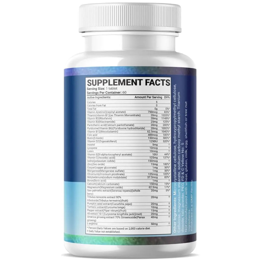 Organic Strength Daily Men's Multivitamins - Multivitamin for Men & Multimineral Supplement for Enhanced Energy Organic Strength buy supplements canada
