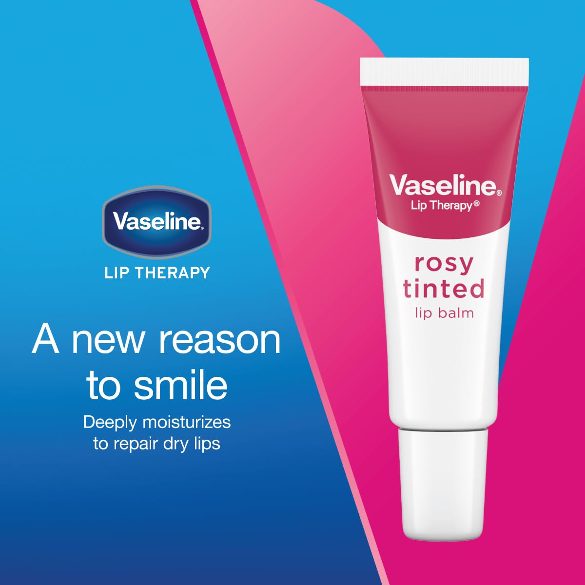 Vaseline Lip Therapy Rosy Lips Moisturizing Lip Balm - Twin Pack (2-Pack) Vaseline buy supplements canada