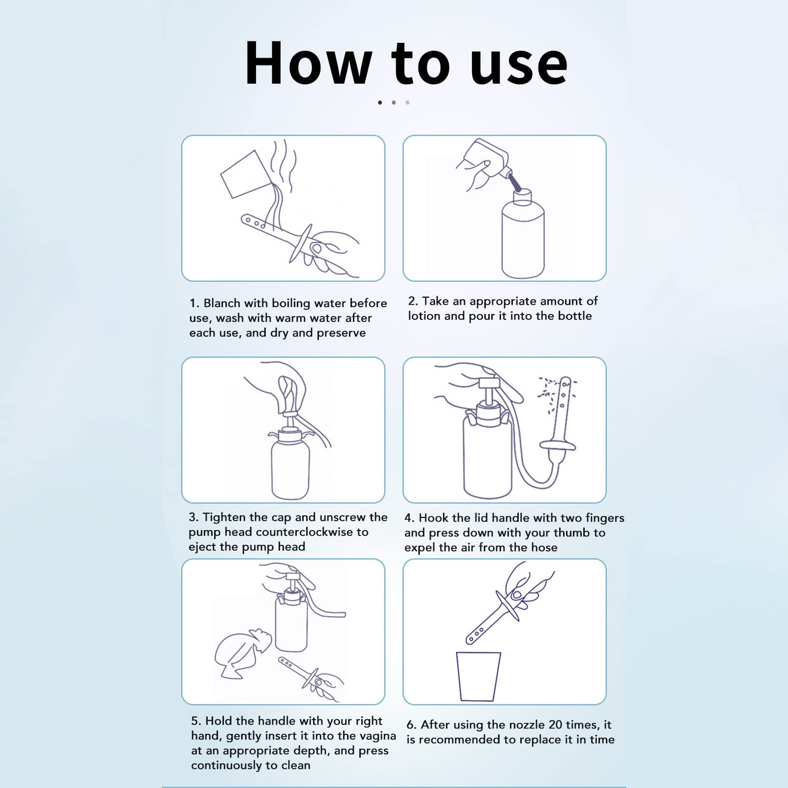 Vaginal Douche Cleaner,350ml Vaginal Cleanser Vaginal Douche Reusable Vaginal Cleansing System Brrnoo buy supplements canada
