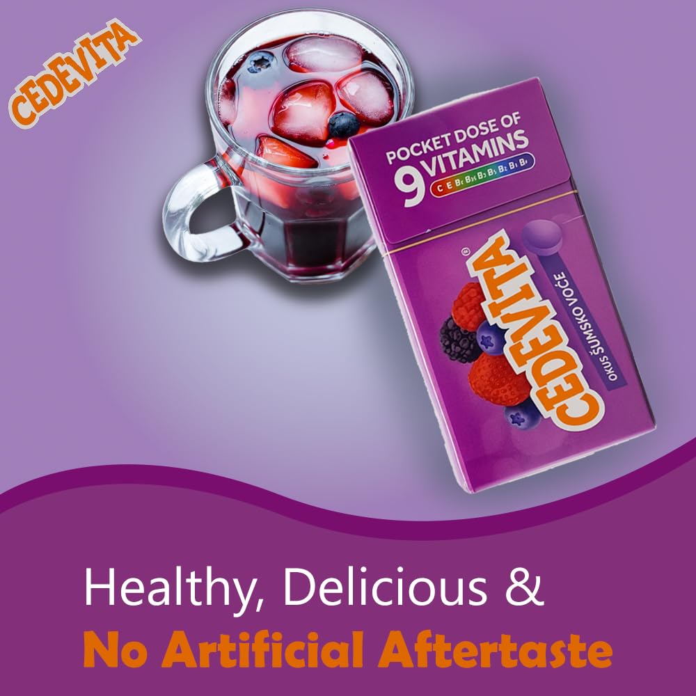 Cedevita Multivitamin Healthy and Sweet Candies - Pack of 8 (Forest Fruit) SORINA buy supplements canada