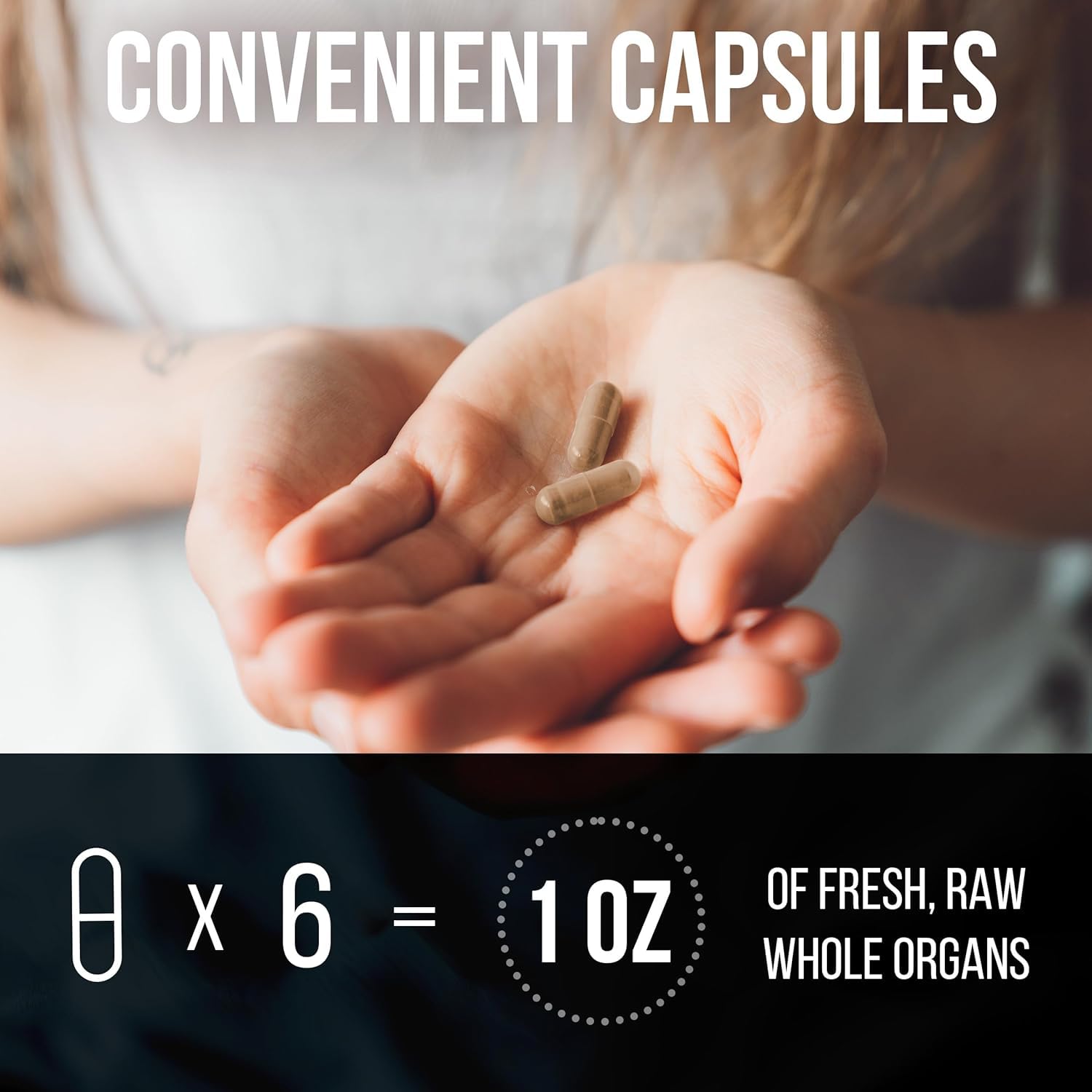 Beef Organ Supplement Grass Fed Complex for Women - 7 Carnivore Meat Proprietary Blend of Beef Liver, Marrow, Brain, Thymus, Spleen, Kidney, Colostrum, Heart, Pancreas, Gallbladder -120 Caps Holistic Method buy supplements canada