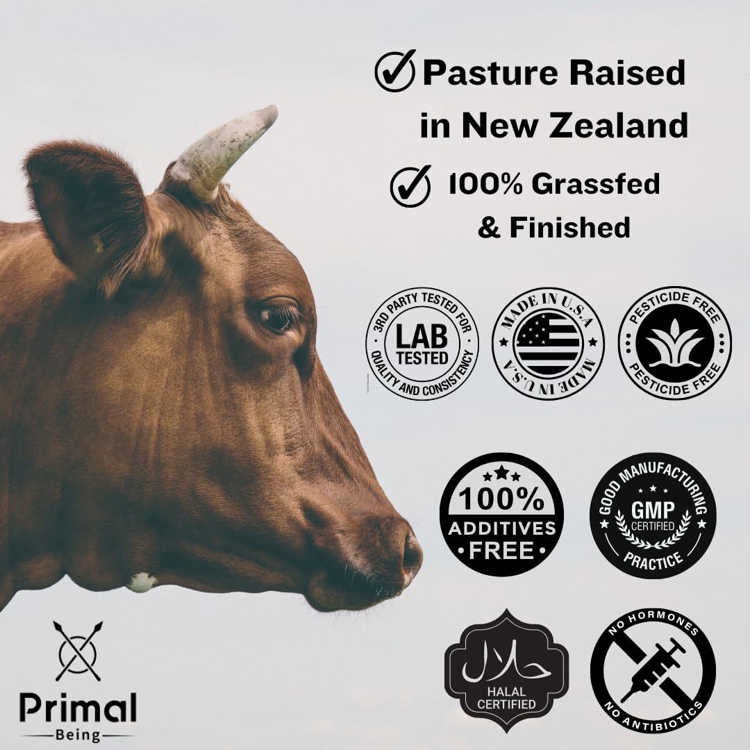 Primal Being Grassfed Beef Colostrum - Supports Immune Function, Gut Health, Hair Primal Being buy supplements canada