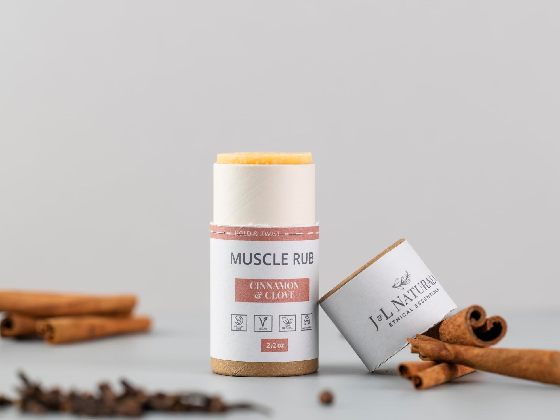 J&L Naturals Muscle Rub | Cream for Achy + Sore Muscles, Joints, Back, Knees, Shoulders | Soothing & Nourishing | Vegan, Sustainable, Cruelty Free, Natural, Made in US (1-Pack) J&L Naturals buy supplements canada
