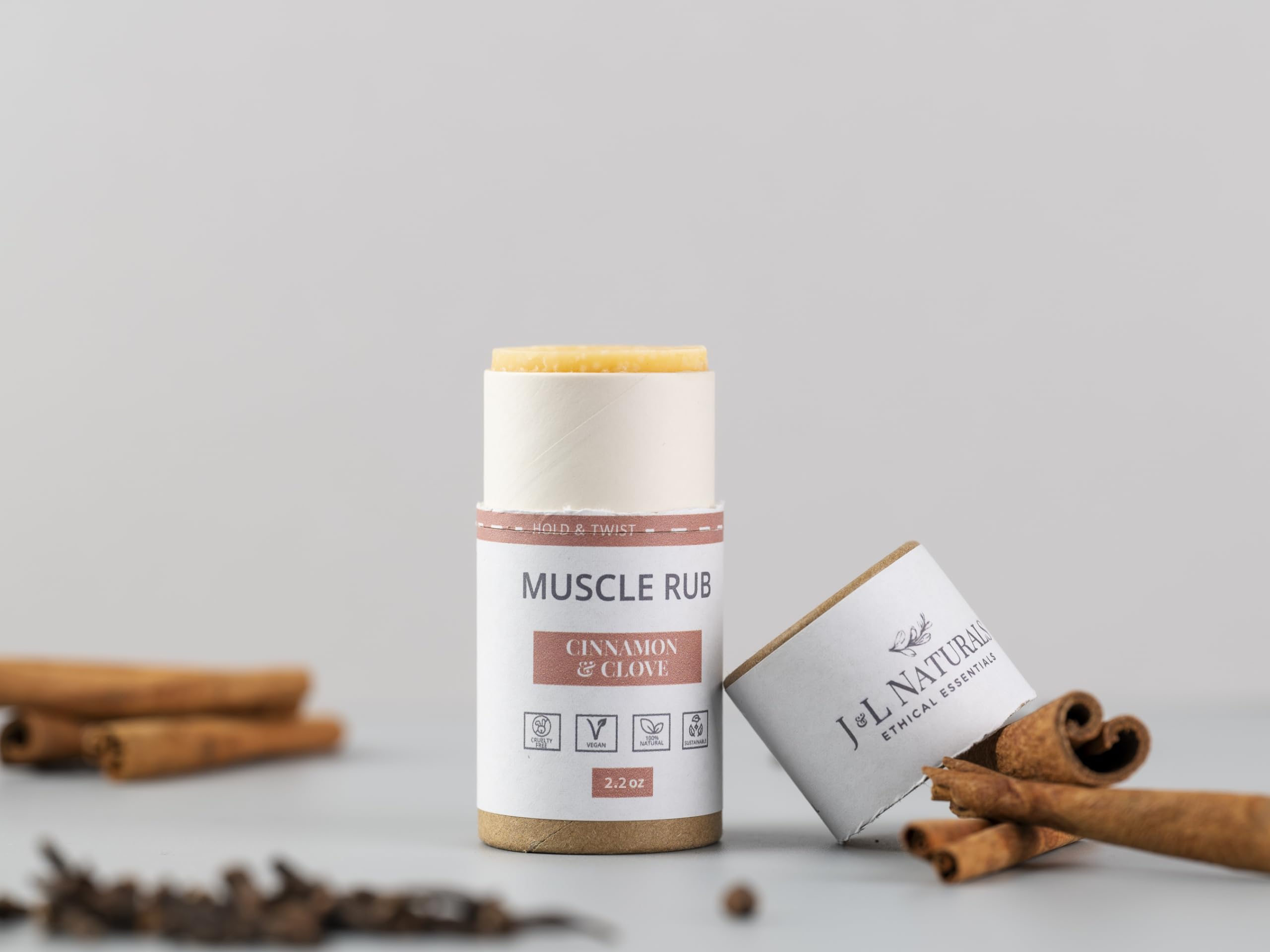 J&L Naturals Muscle Rub | Cream for Achy + Sore Muscles, Joints, Back, Knees, Shoulders | Soothing & Nourishing | Vegan, Sustainable, Cruelty Free, Natural, Made in US (1-Pack) J&L Naturals buy supplements canada
