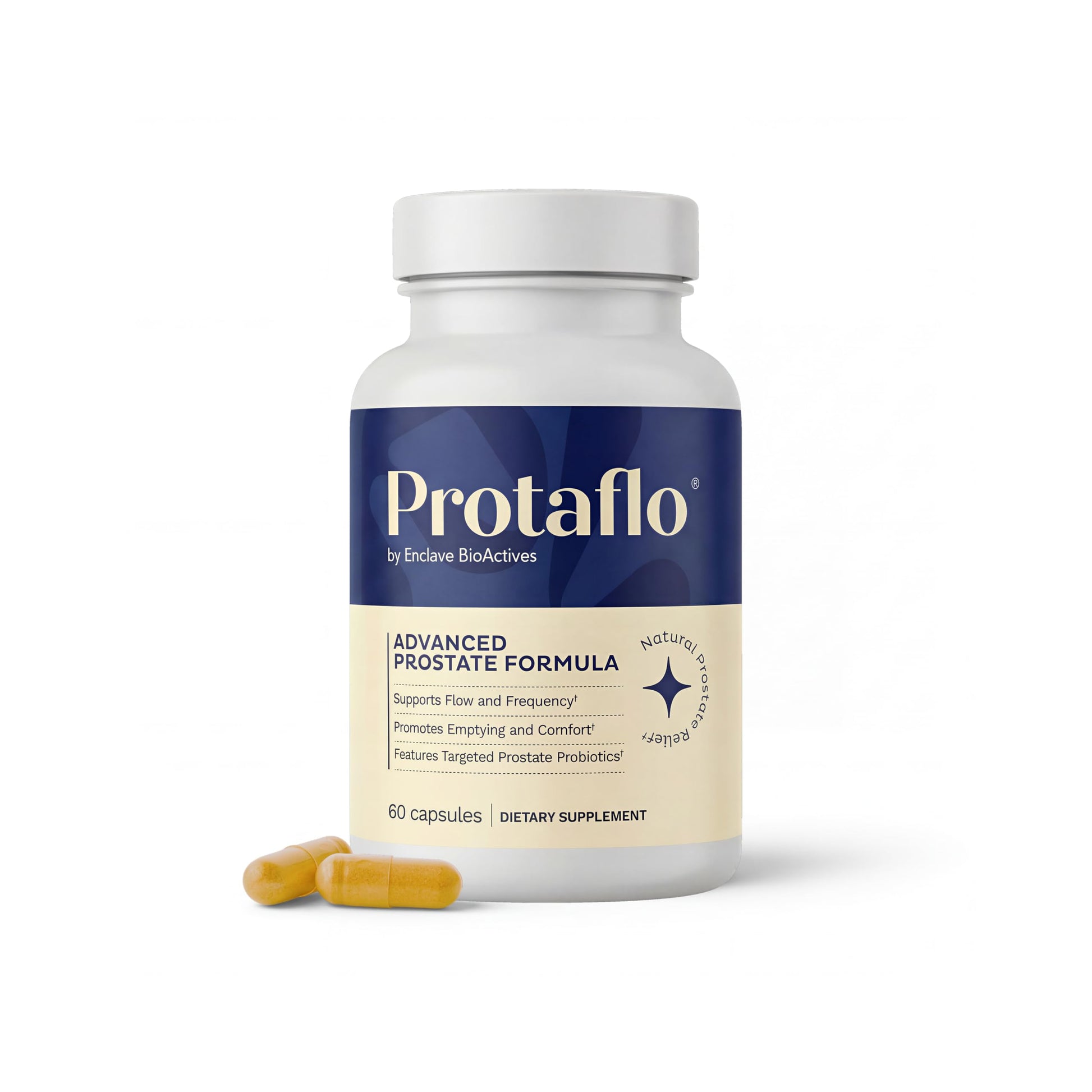 Protaflo Prostate Supplements for Men - Supports Urinary Flow & Bladder Control | Probiotics + Black Walnut, Nettle, Turmeric, Lycopene, Pumpkin Seed Protaflo buy supplements canada