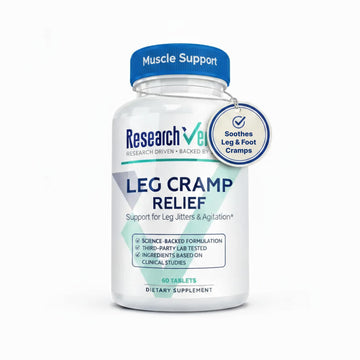 Research Verified Leg Cramps - Magnesium, B Vitamins, Ginger, Chamomile, BioPerine - Circulation Support - Vegan - 1 Month Supply Research Verified buy supplements canada