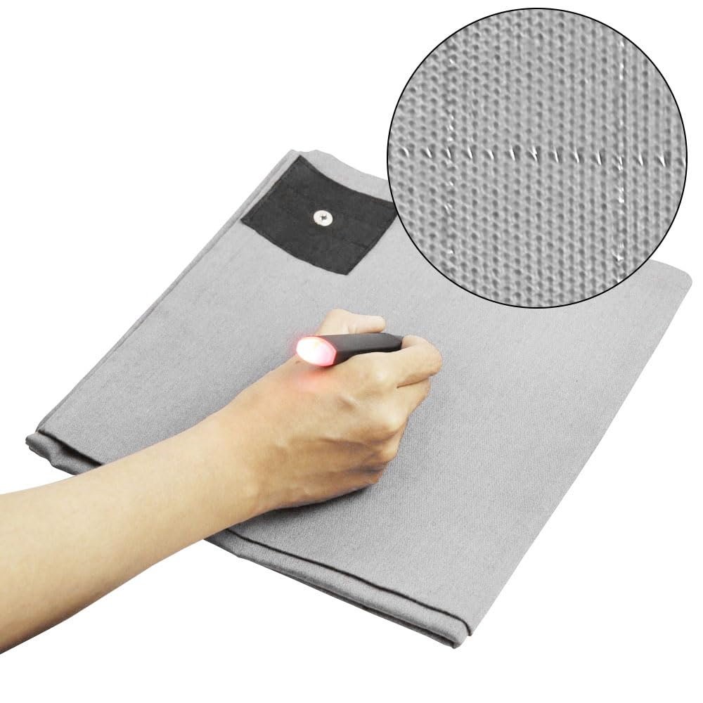 Grounding Pillowcase Silver Fiber Grounding Pillow Case 20 * 30in with Conductive Cord CHIAOCHUTTY buy supplements canada