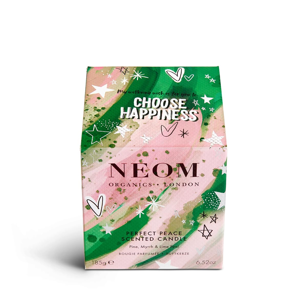NEOM- Perfect Peace Luxury Scented Candle | Pine, Myrrh & Lime Peel | Christmas Gift… (1 Wick) Neom buy supplements canada