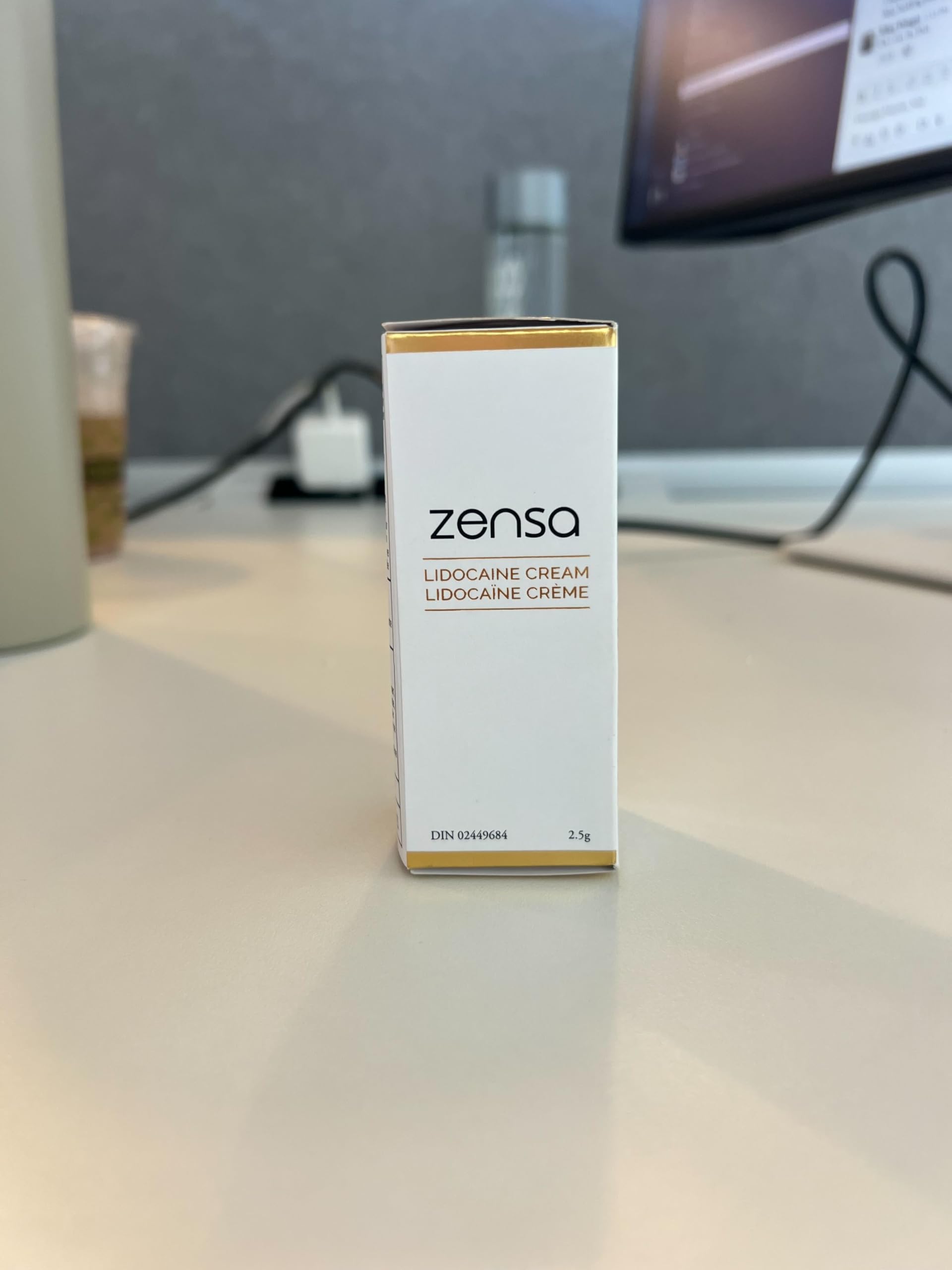 Zensa Numbing Cream 5% Lidocaine – Maximum Strength Topical Anesthetic with Vitamin E for Pain Relief from Hemorrhoids - Vegan & Cruelty-Free, Water-Based, Physiologic pH for Sensitive Skin 2.5 g Zensa buy supplements canada