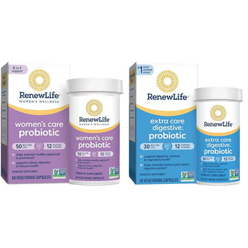 Renew Life Women's Probiotic Capsules, 50 Billion CFU Guaranteed, Supports Vaginal Renew Life buy supplements canada