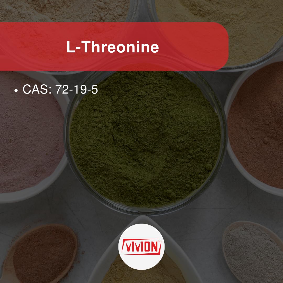 Vivion L-Threonine Powder 1000 Grams - Amino Acid Powdered for Manufacturing Muscle Recovery, Immune & Gut Health Tablet Capsule Formulations - 1 kg (2.2 lb) Vivion buy supplements canada