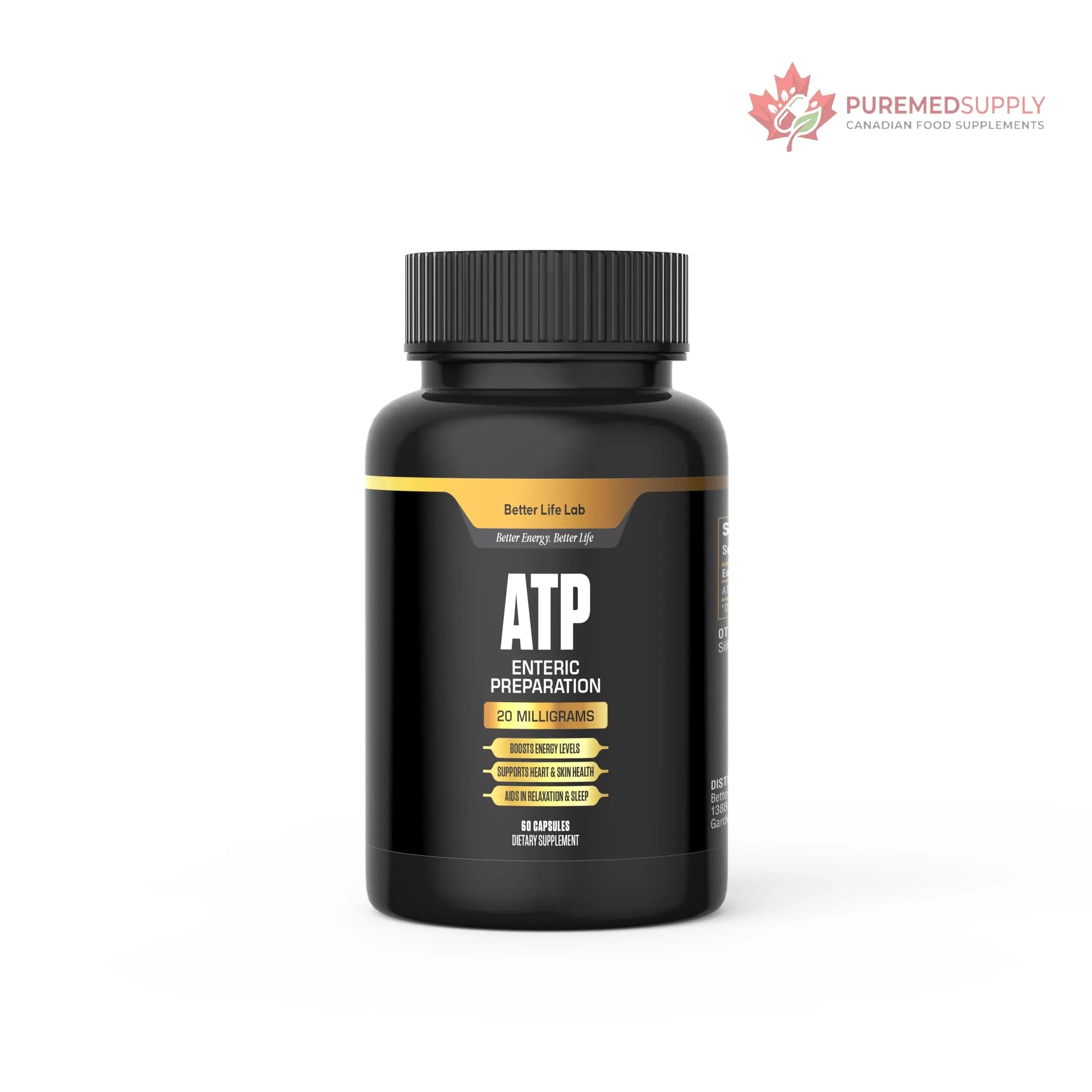 BETTER LIFE LAB ATP Supplement – Supports Cellular Energy Production, Mitochondrial Function & Active Lifestyles BETTER LIFE LAB buy supplements canada